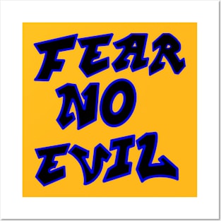 Fear No Evil Posters and Art